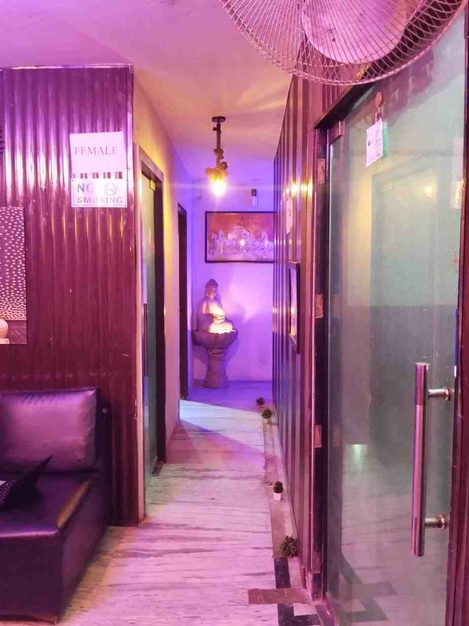 The Osian Luxury spa area