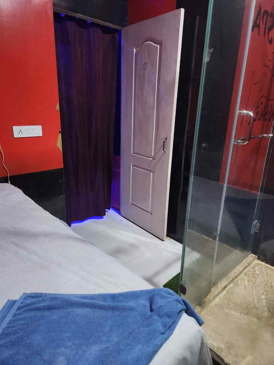 The Korean Spa bed area