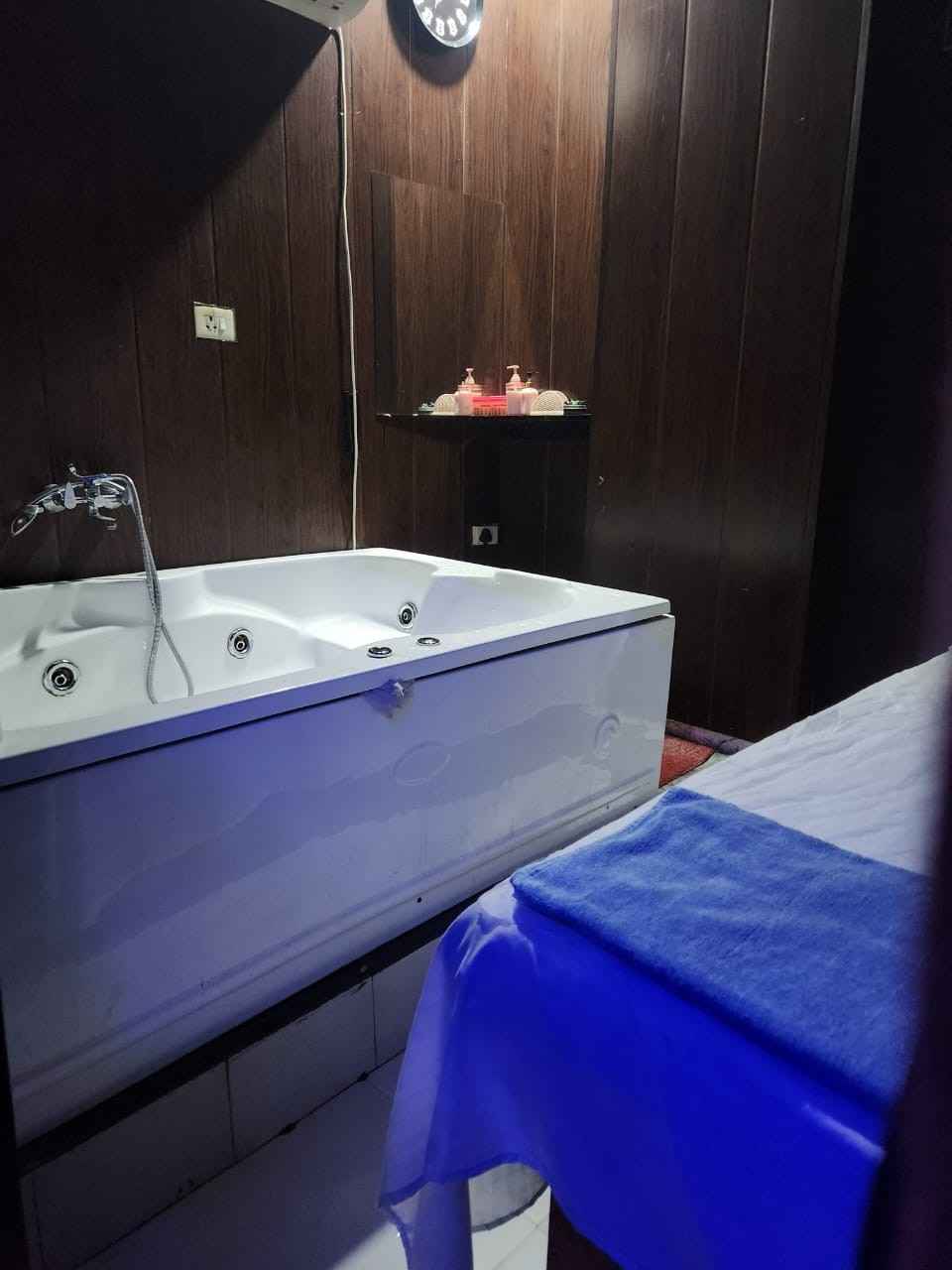 The Korean Spa bed area