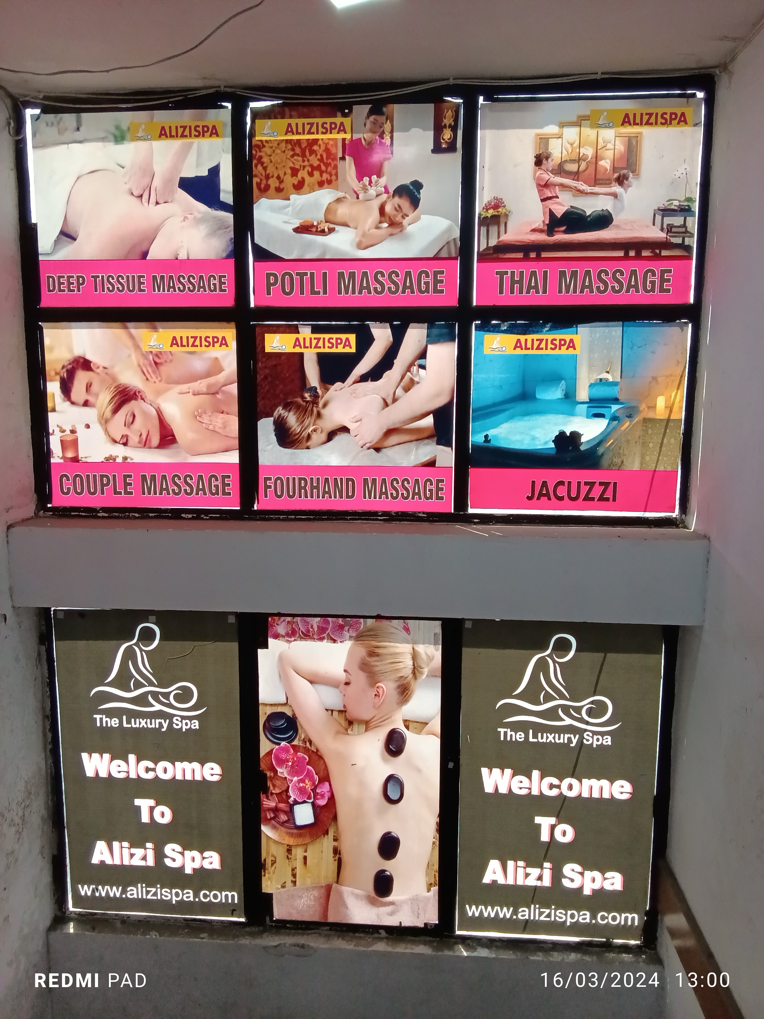 Alizi Spa room area