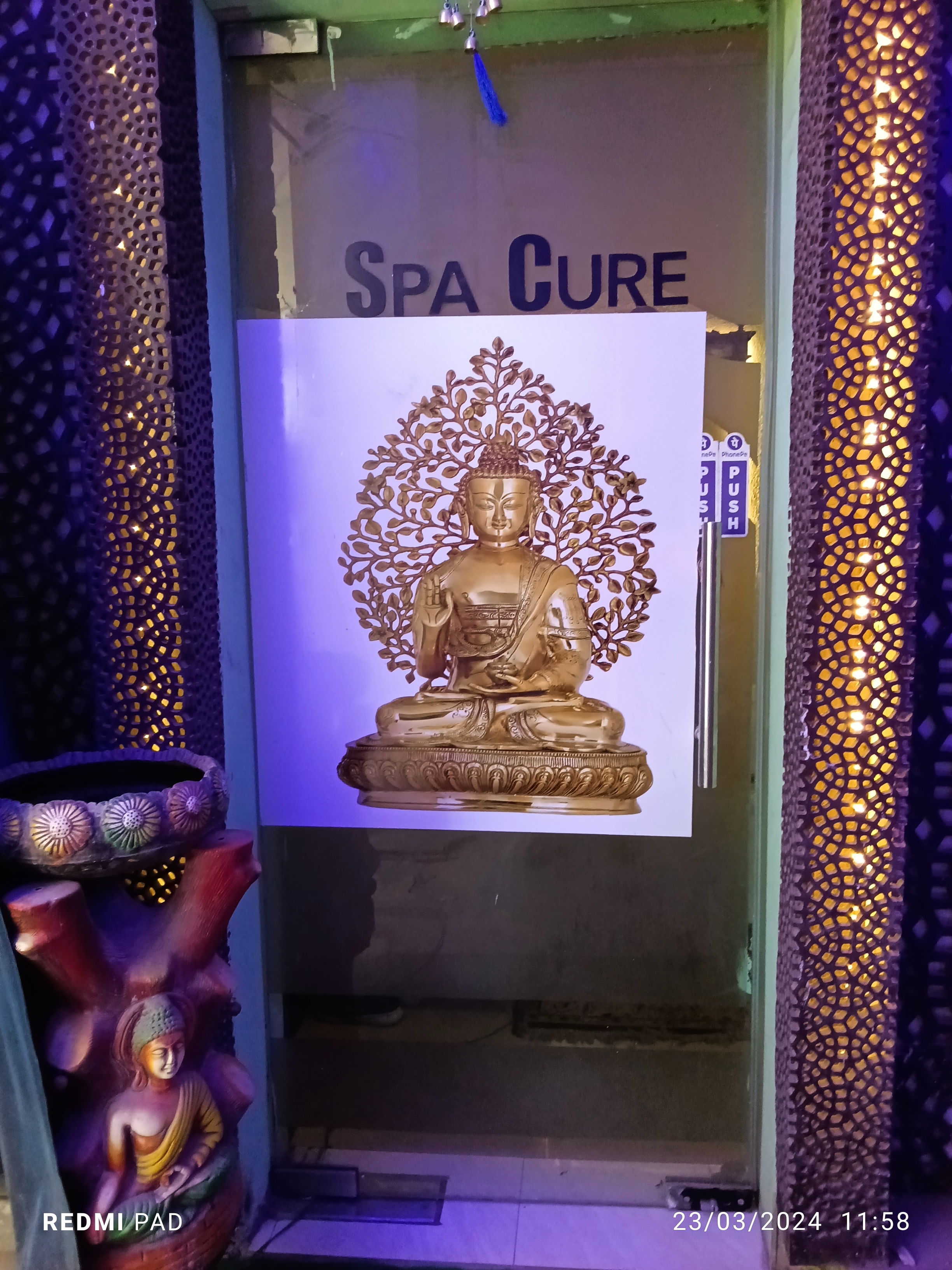 SPA Cure room area