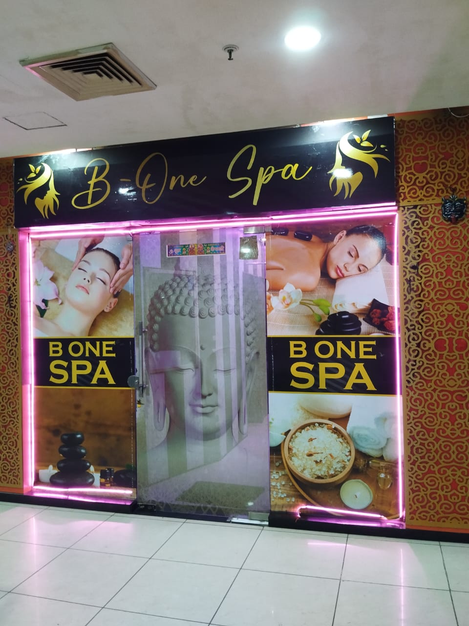 B ONE SPA room area