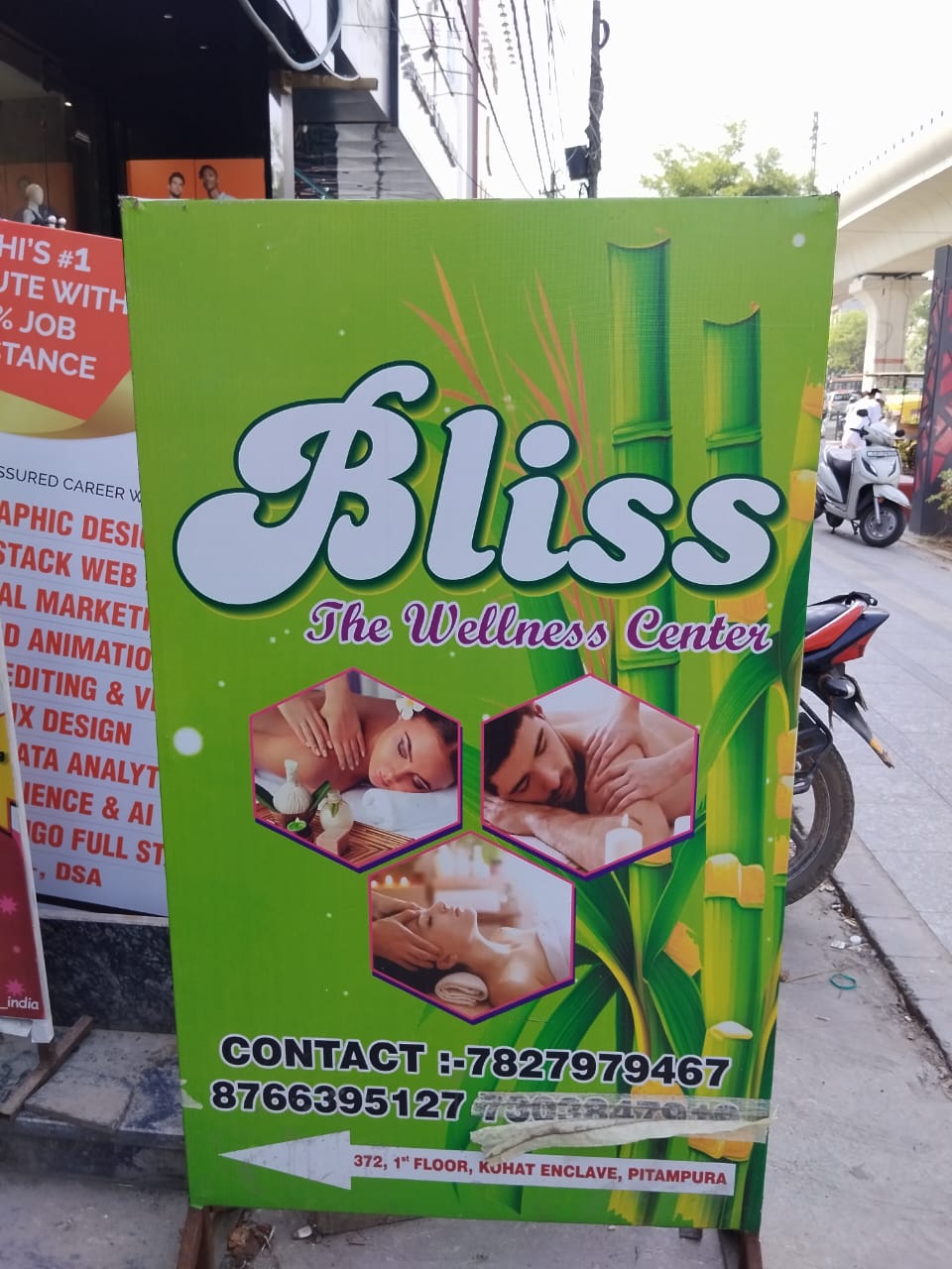 Bliss spa room area